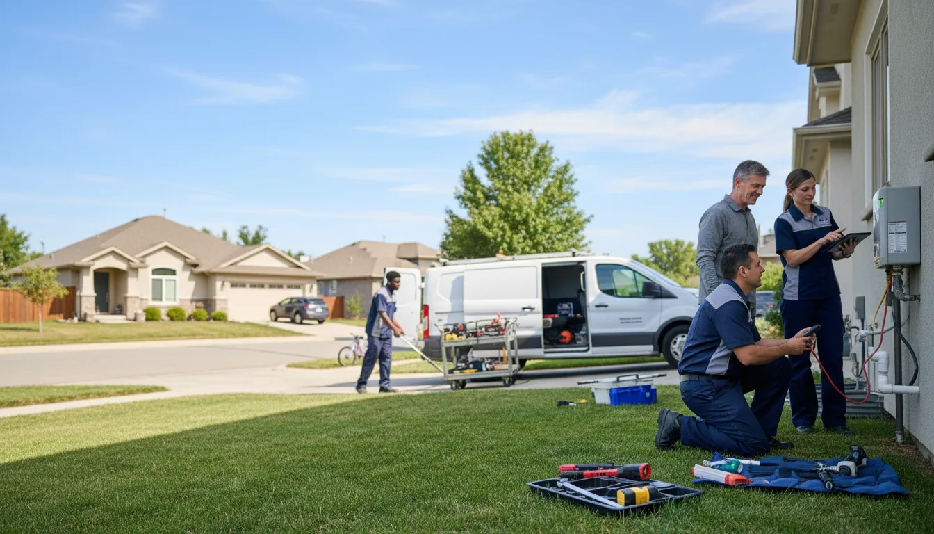 Tankless water heater service in Shoreline, WA